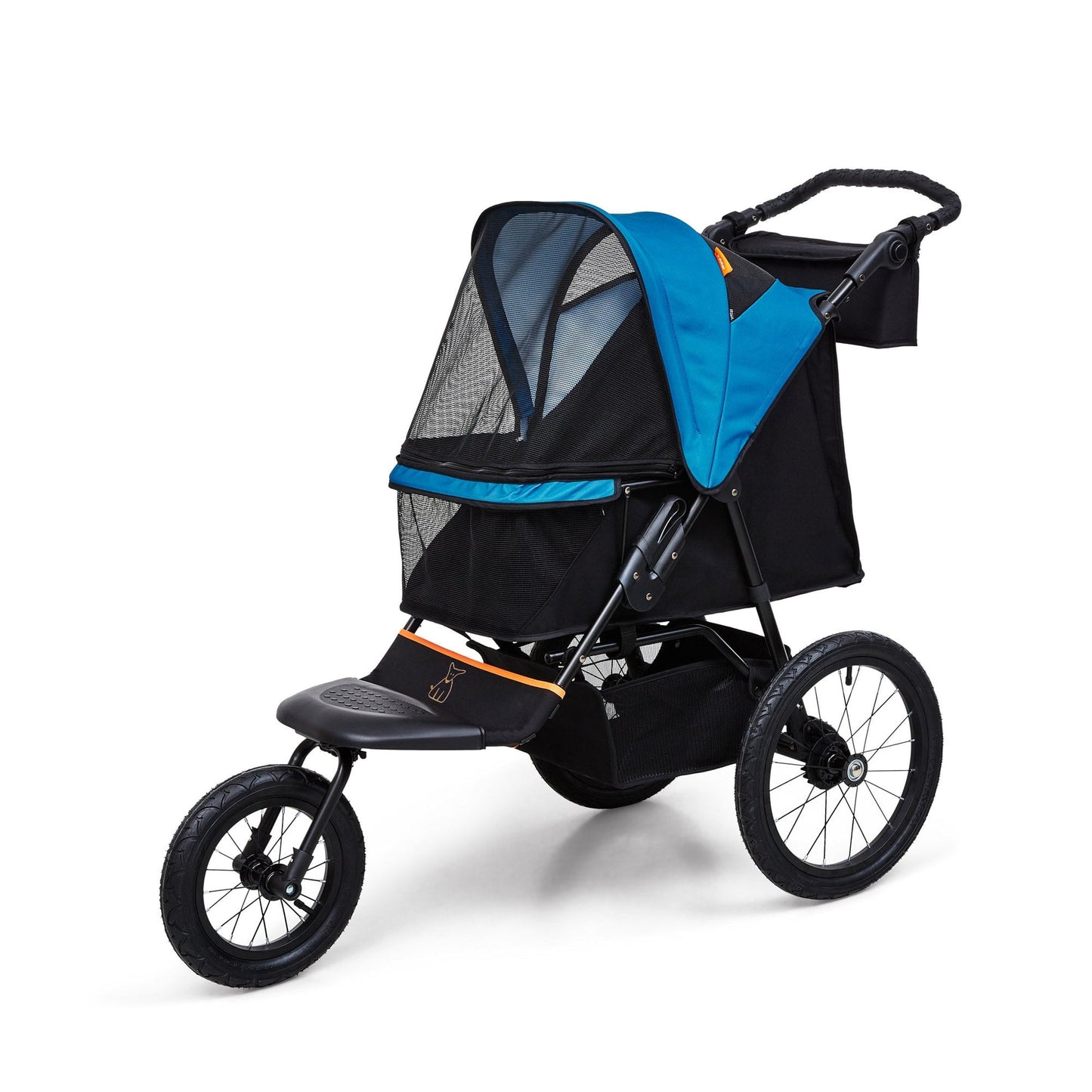 Palster Explorer All-Terrain Dog Stroller – Black & Harbour Blue